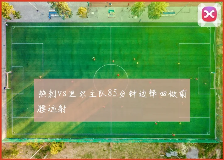 热刺vs里尔主队85分钟边锋回做前腰远射