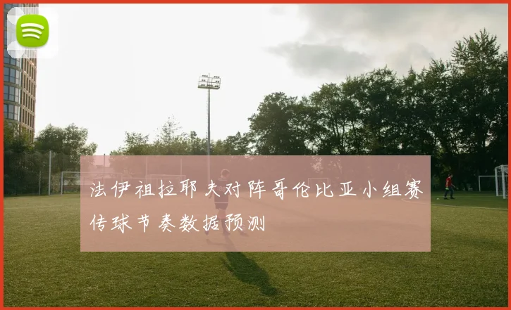 法伊祖拉耶夫对阵哥伦比亚小组赛传球节奏数据预测